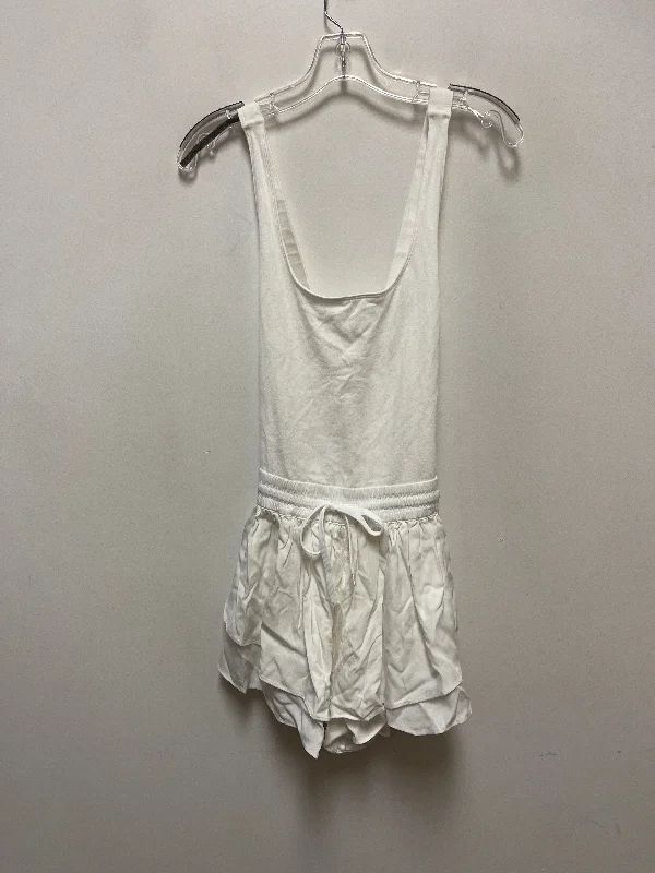 Athletic Dress By Free People In White, Size: M