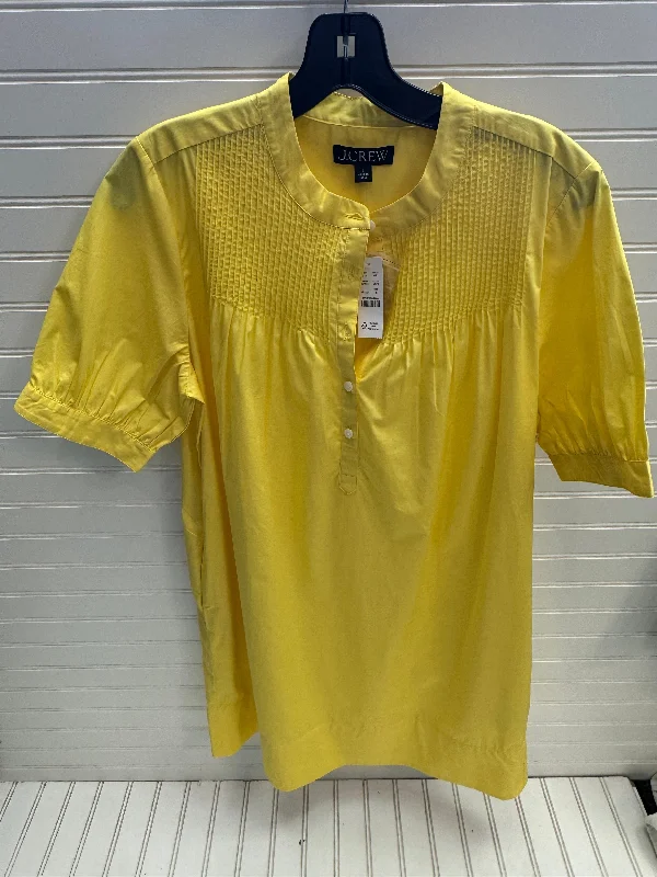 Dress Casual Short By J. Crew In Yellow, Size: S