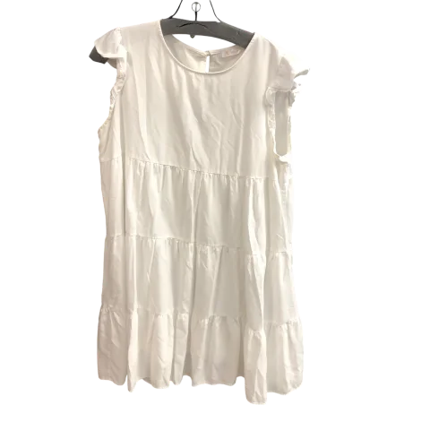 Dress Casual Short By kirundo In White, Size: M