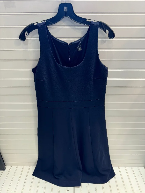 Dress Work By Ann Taylor In Navy, Size: 8p