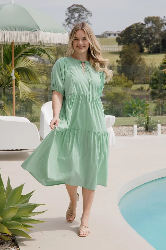 Roamer Midi Dress | Caribbean