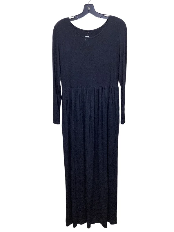 Dress Casual Maxi By Clothes Mentor In Black, Size: Xxl