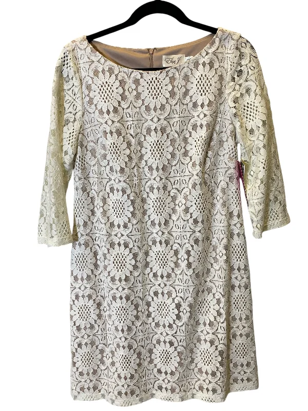 Dress Casual Maxi By Eliza J In Tan, Size: 10