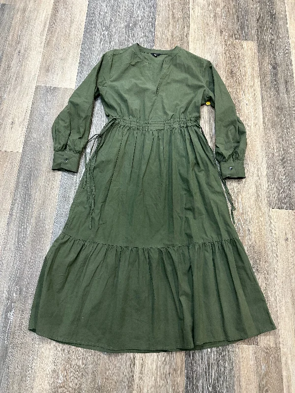 Dress Casual Maxi By Rails In Green, Size: Xs