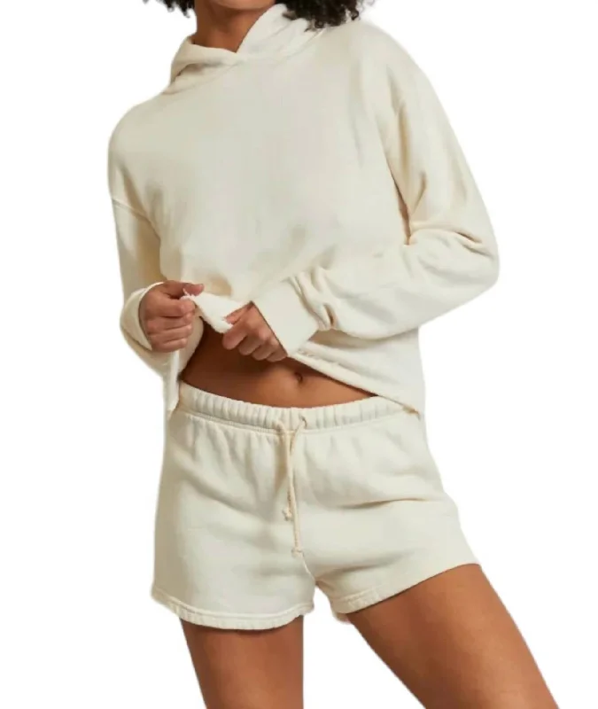 Aruba Beach Sweatshort In White