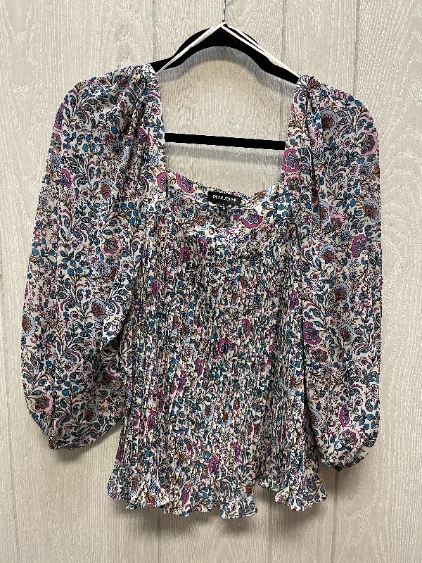 Blouse Long Sleeve By Dear John In Floral Print, Size: S