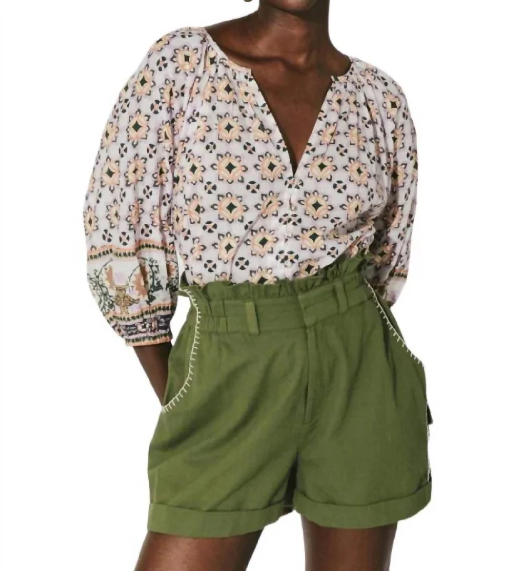 Emeric Shorts In Cypress Green