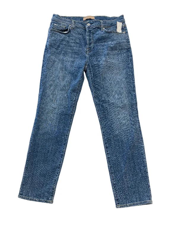 Jeans Straight By 7 For All Mankind In Blue, Size: 8