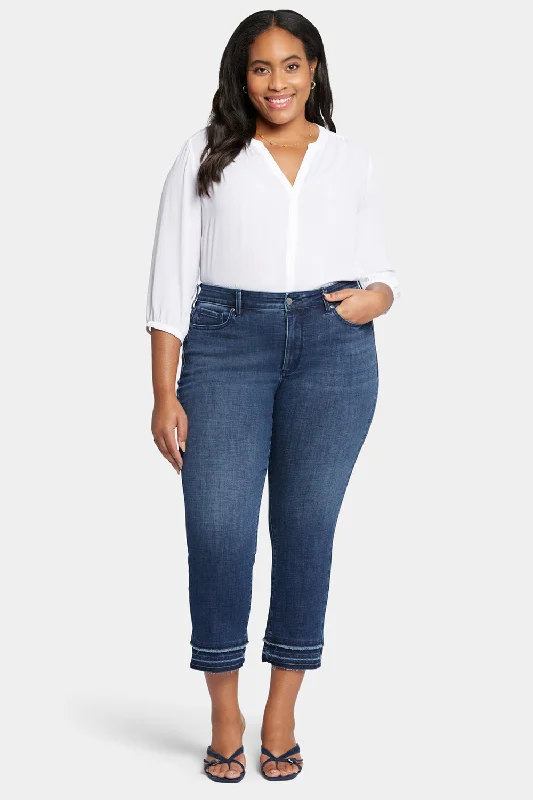 Marilyn Straight Ankle Jeans In Plus Size - Inspire