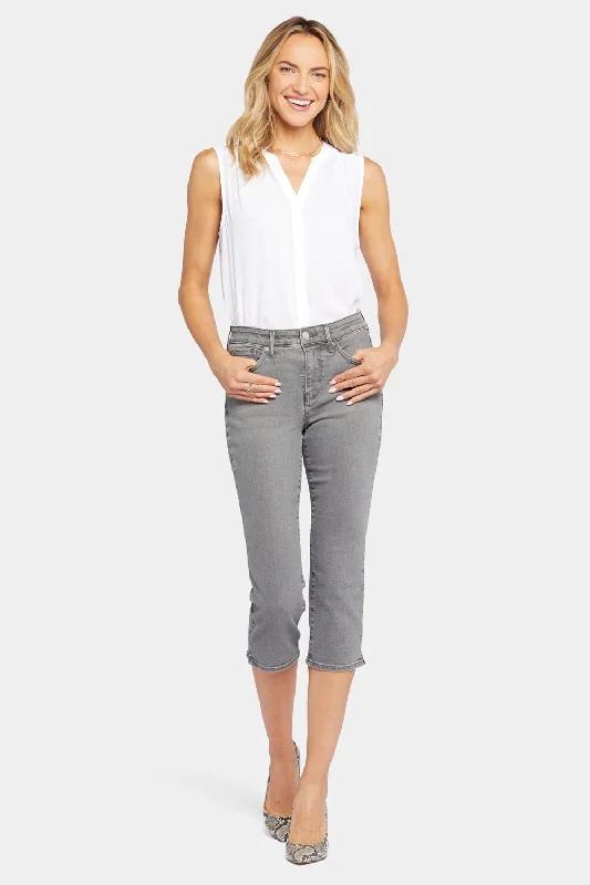 Slim Straight Crop Jeans - Palmas