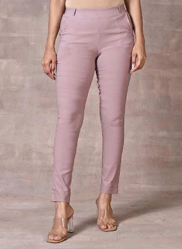 Pink Skin-Fit Jeggings