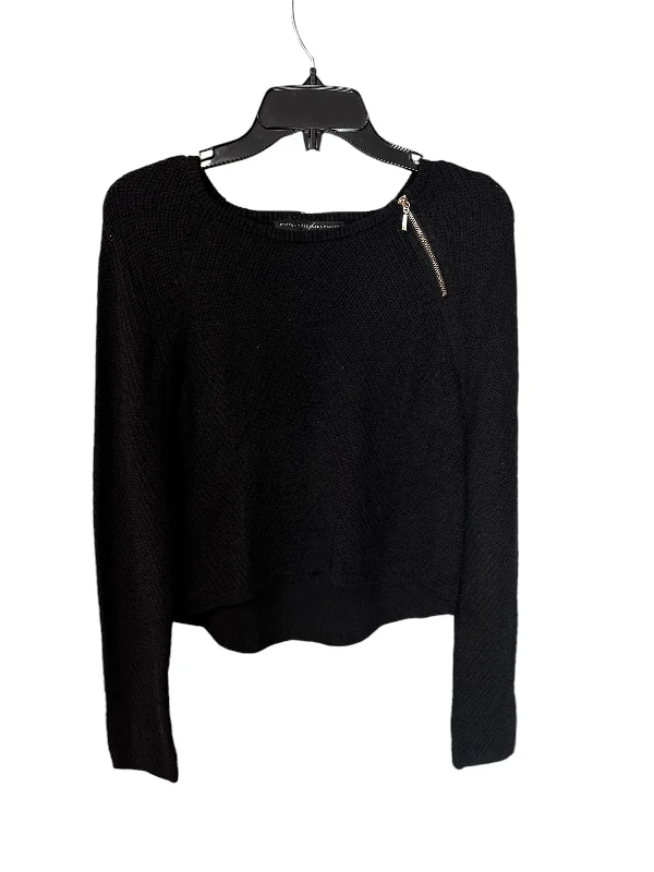 Top Long Sleeve By White House Black Market In Black, Size: M