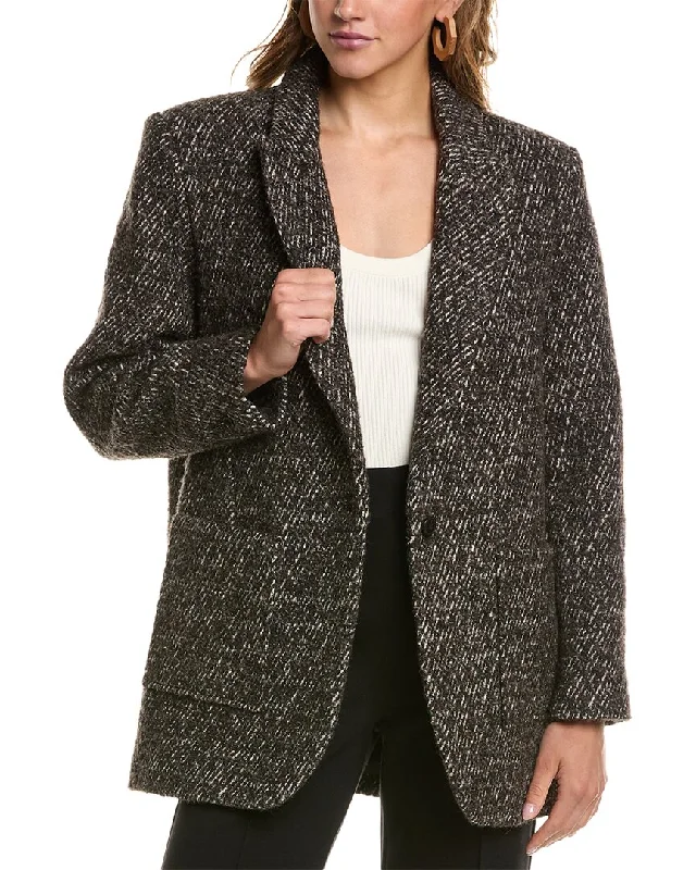 ba&sh Wool-Blend Coat