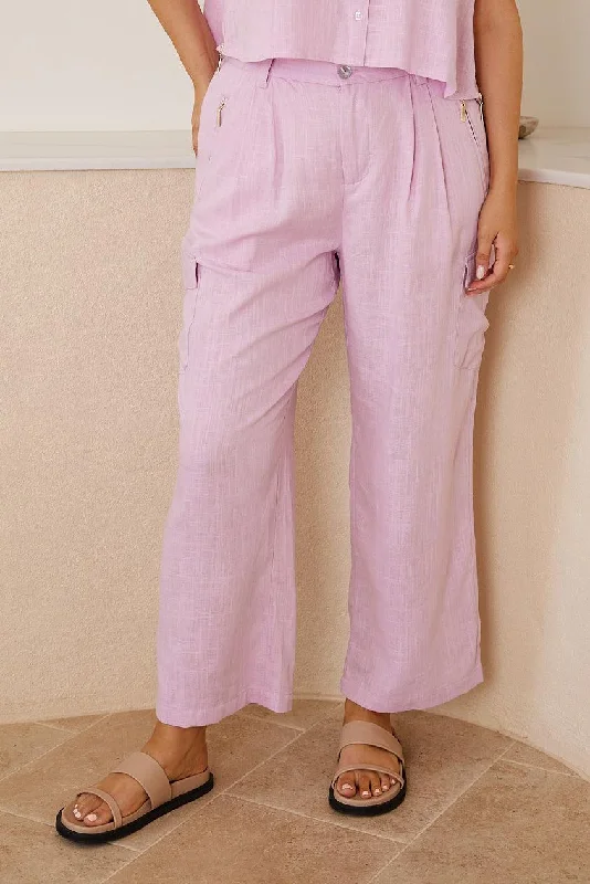 Casandra Pants - Lilac