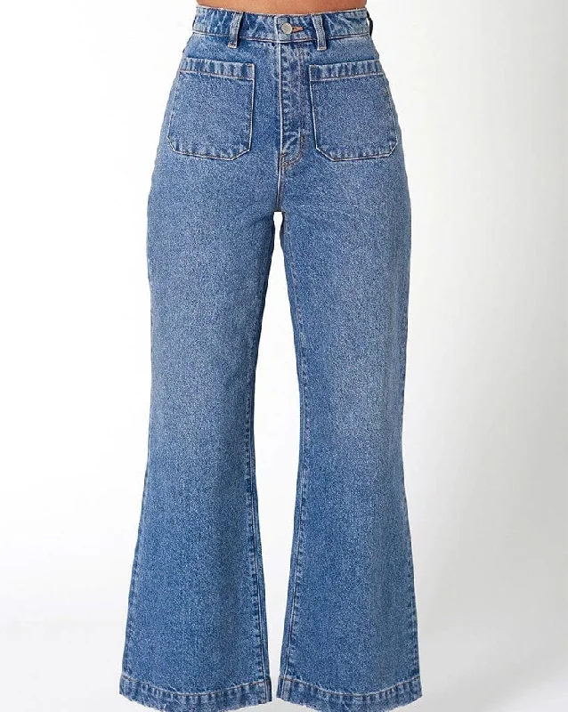 Sailor Jean  Janet Recycled - Mid Vintage Blue